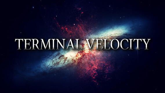 A supernova exploding from the depths of space.